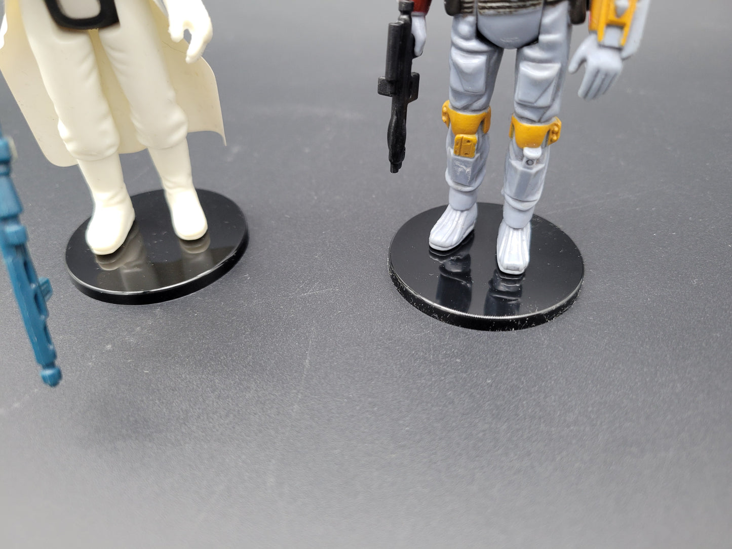 Vintage Star Wars Action Stands 1.5" Black