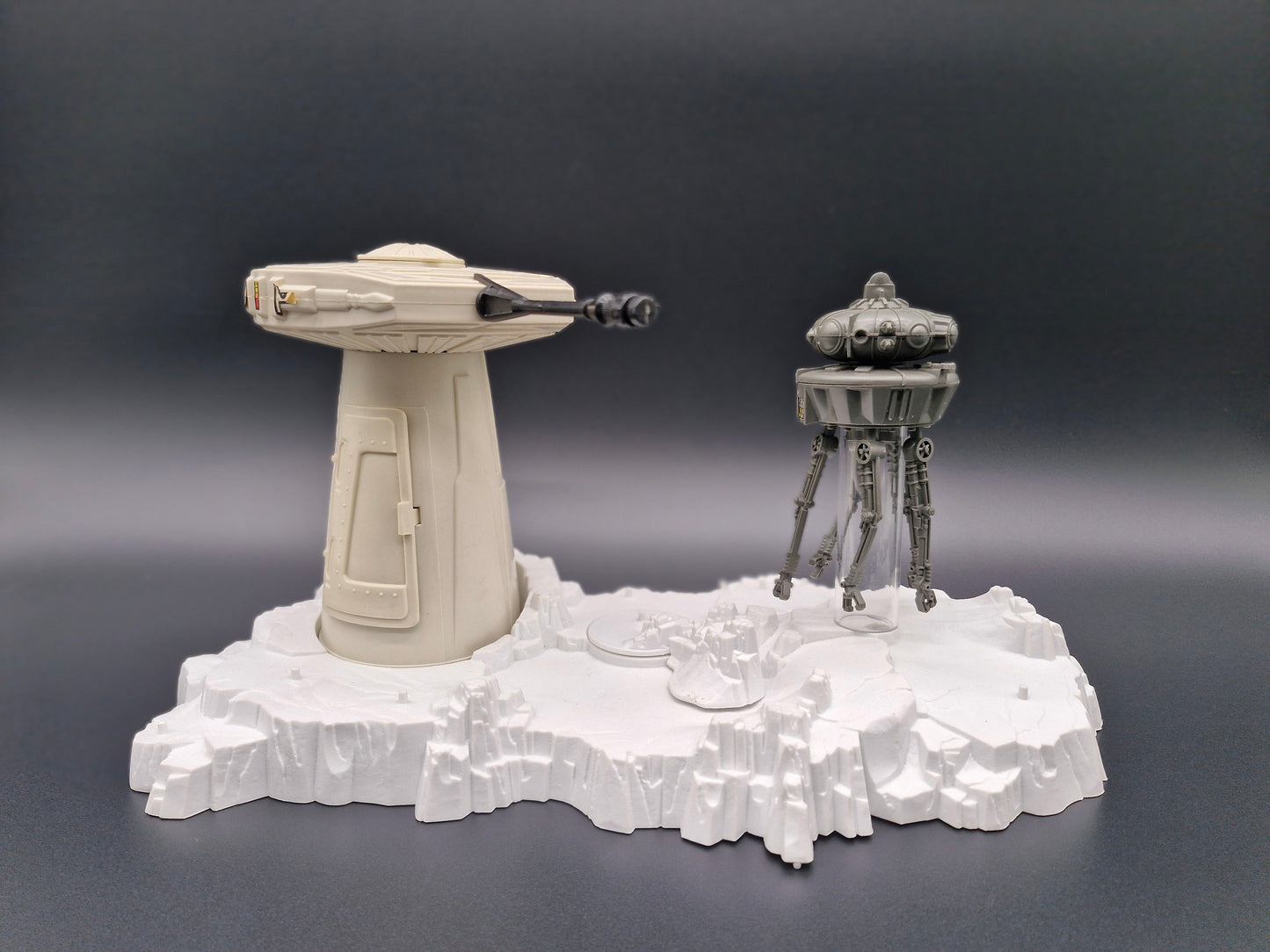 Star Wars Vintage Probot Imperial Probe Droid Figure Stand - Fits Turret Playset