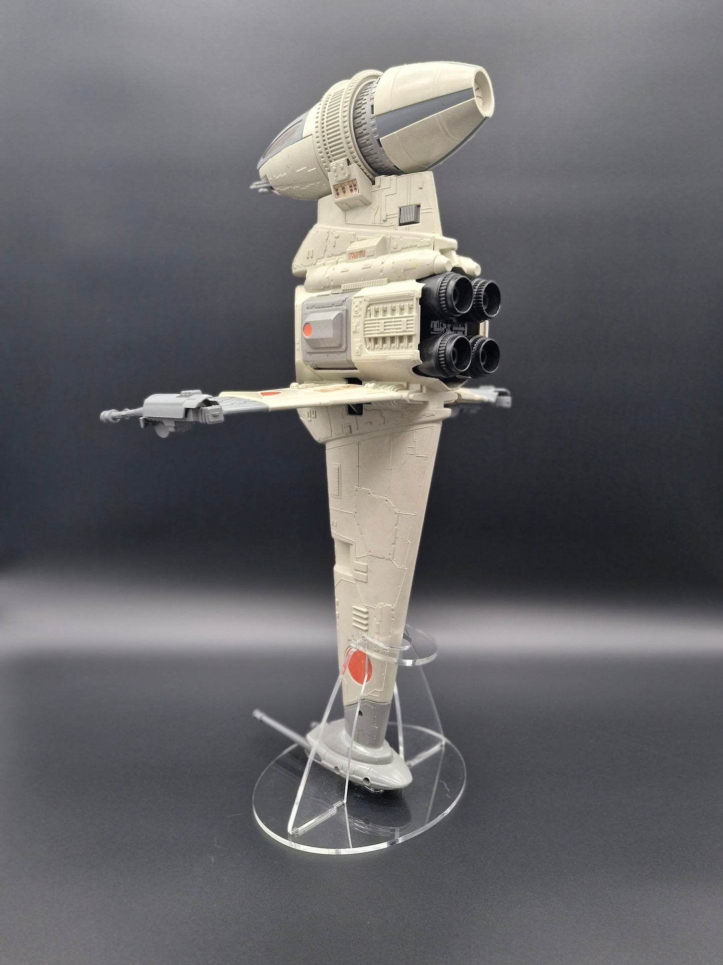 Star Wars Vintage B-Wing Ship Stand - Also Fits POTJ