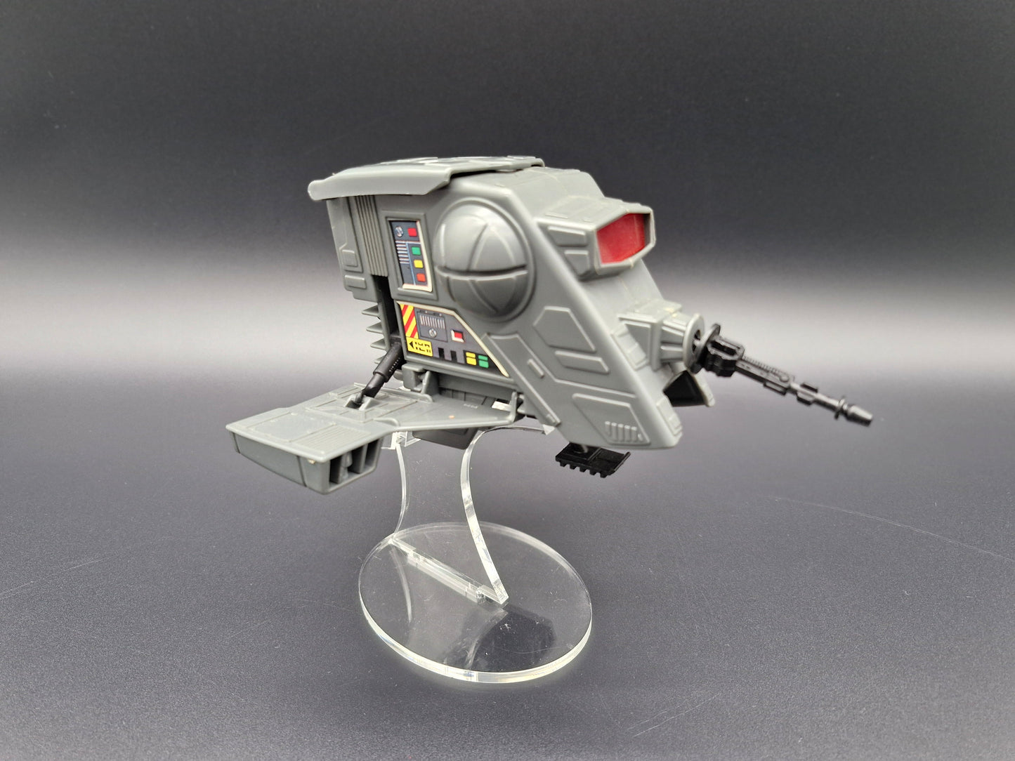 Star Wars Vintage Adjustable Banked Mini Rig Ship Display Stand - INT-4