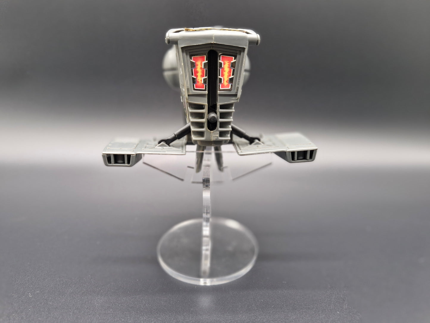 Star Wars Vintage Adjustable Banked Mini Rig Ship Display Stand - INT-4