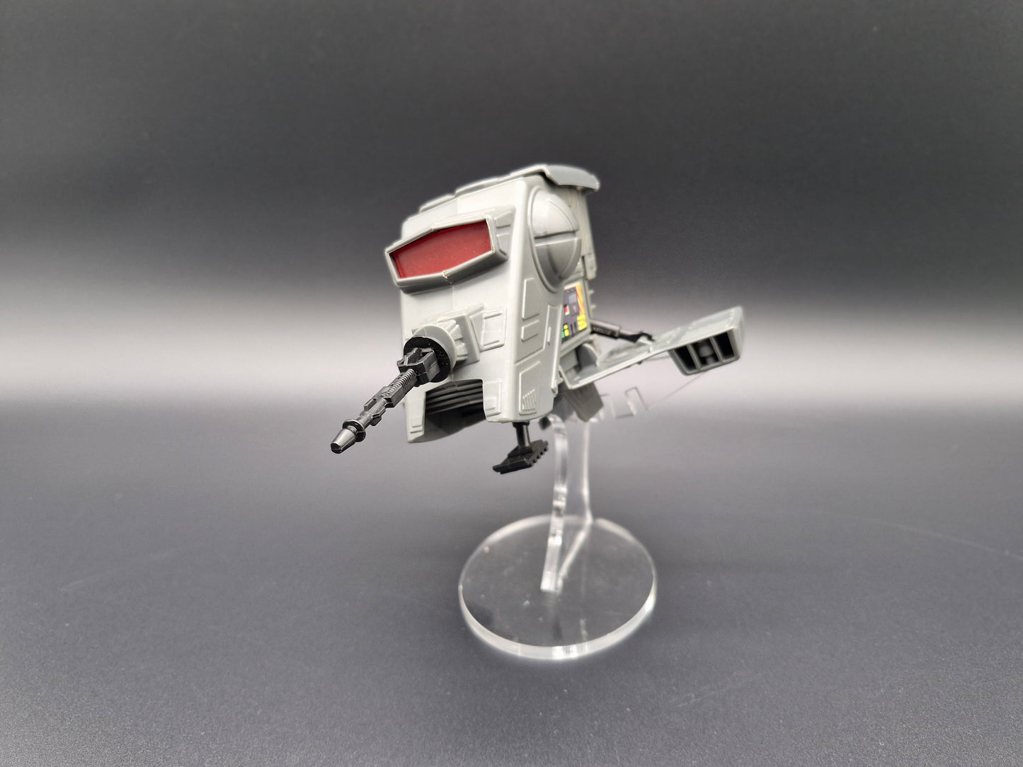 Star Wars Vintage Adjustable Banked Mini Rig Ship Display Stand - INT-4