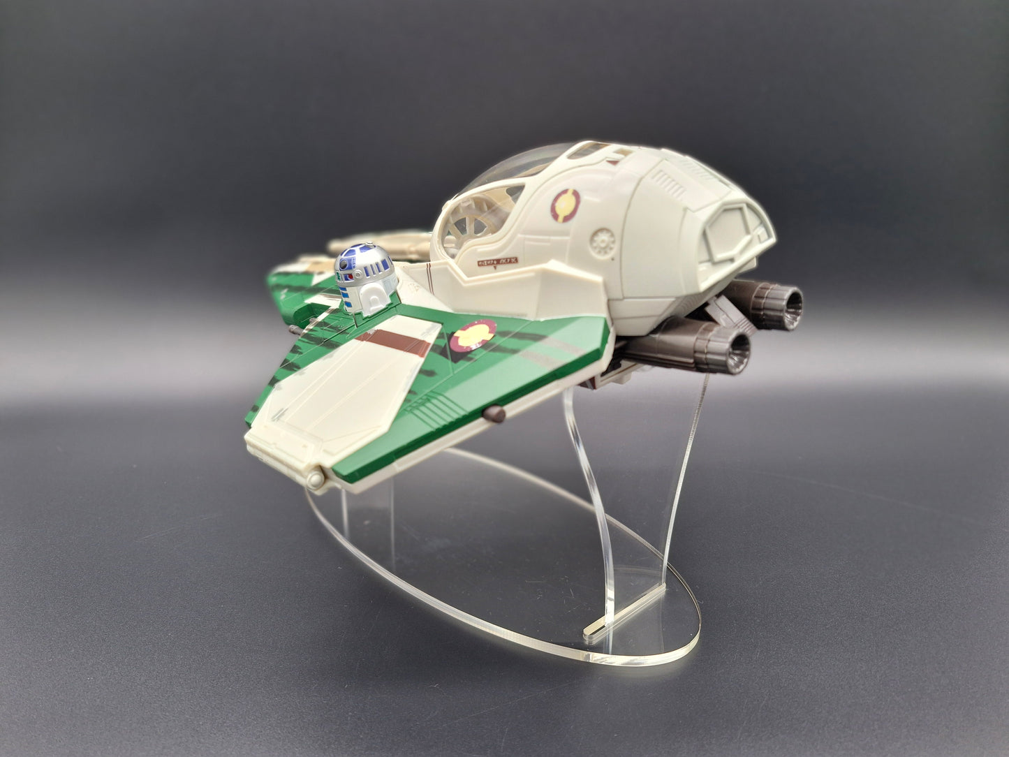 Star Wars Modern Anakin Obi Wan Jedi Starfighter Ship Stand (Fits more!)