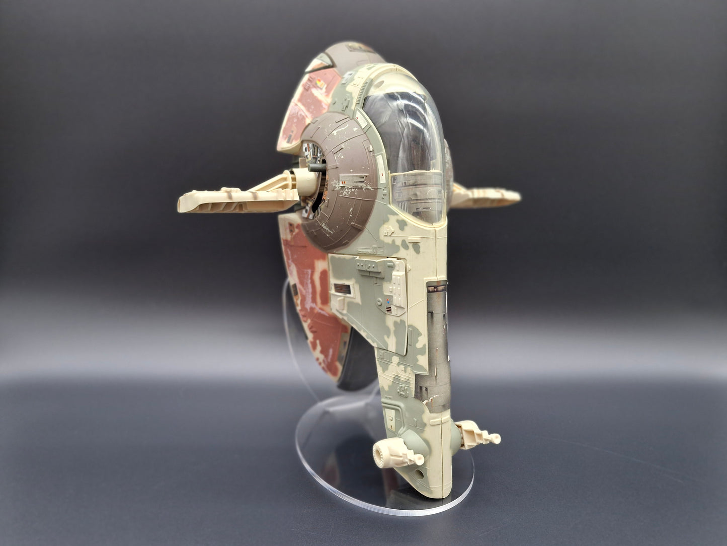 Star Wars Vintage Slave 1 Ship Stand - Also Fits AOTC & SOTE