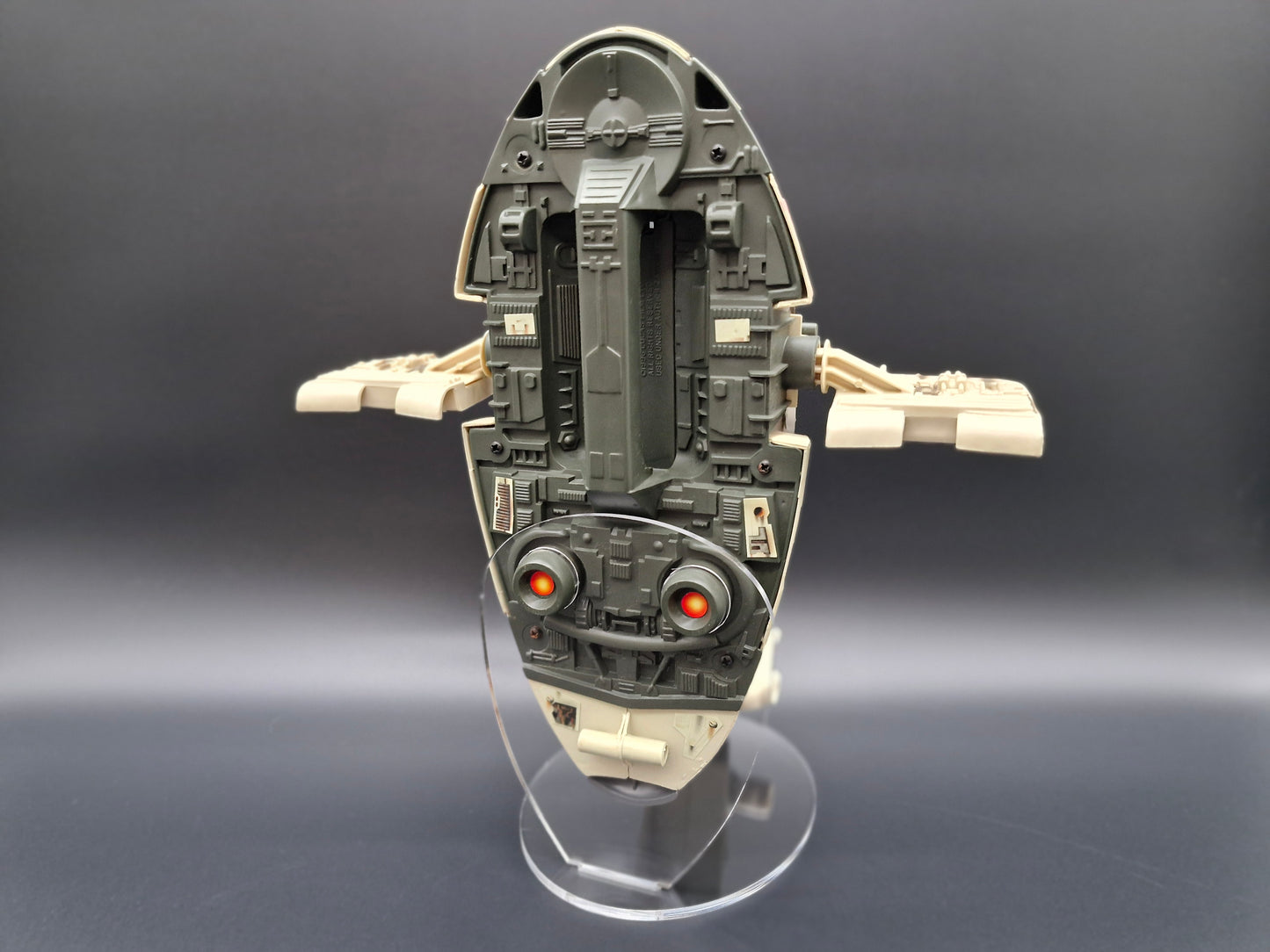 Star Wars Vintage Slave 1 Ship Stand - Also Fits AOTC & SOTE