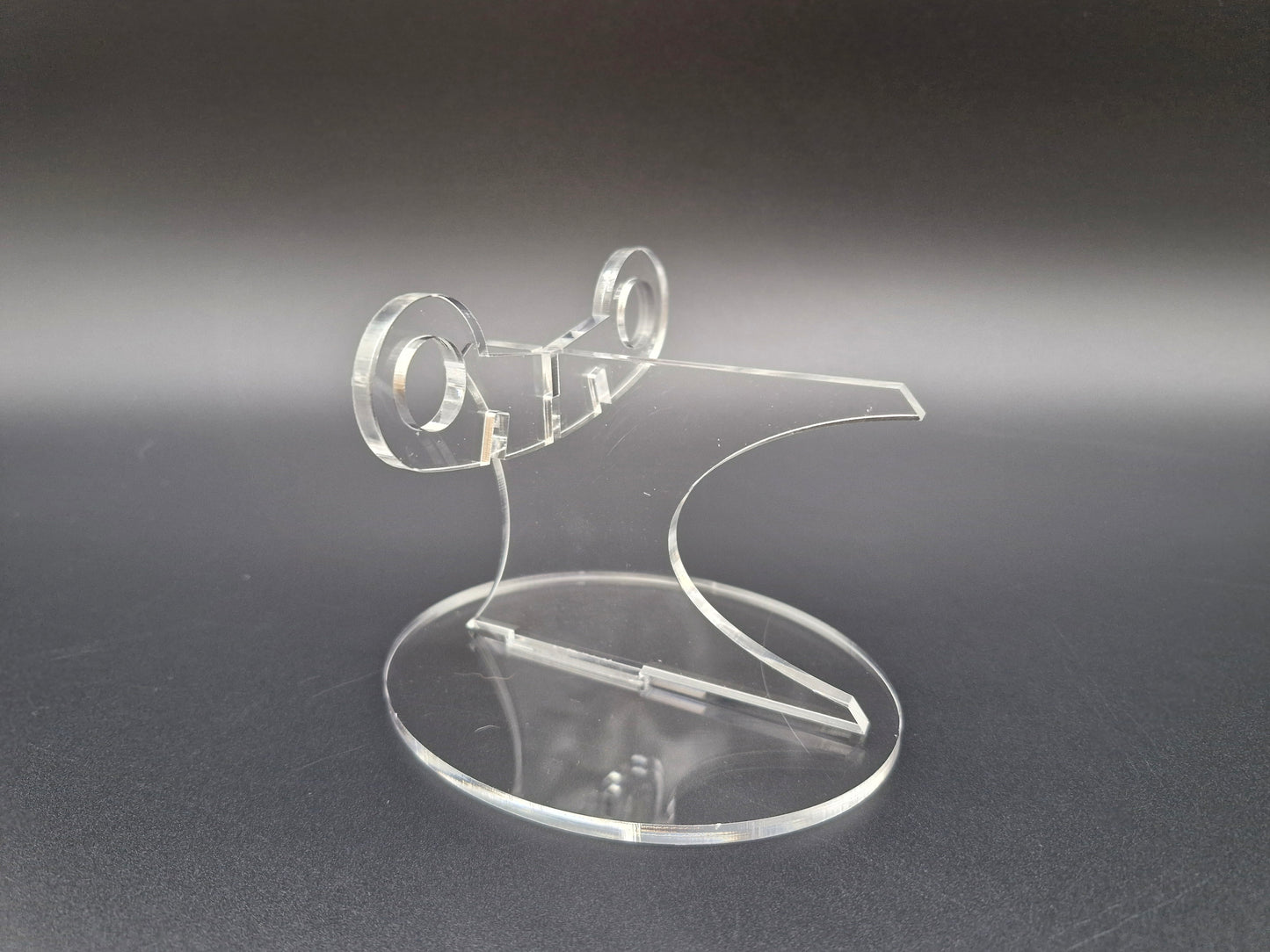 Star Wars Vintage X-Wing Adjustable Banked Ship Stand - Also Fits POTF2