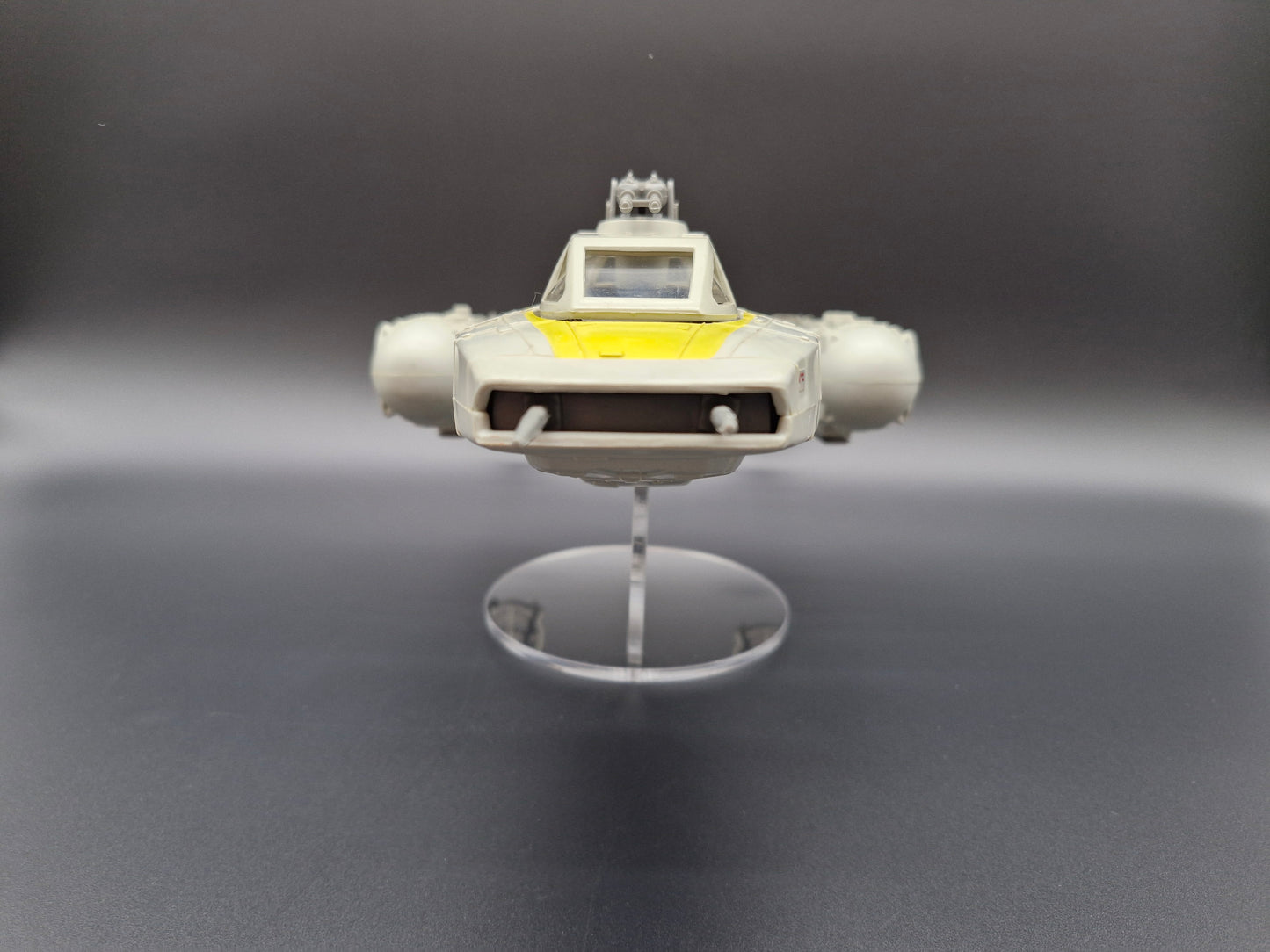 Star Wars Vintage Adjustable Banked Y-Wing Ship Stand - Also Fits Vintage Collection