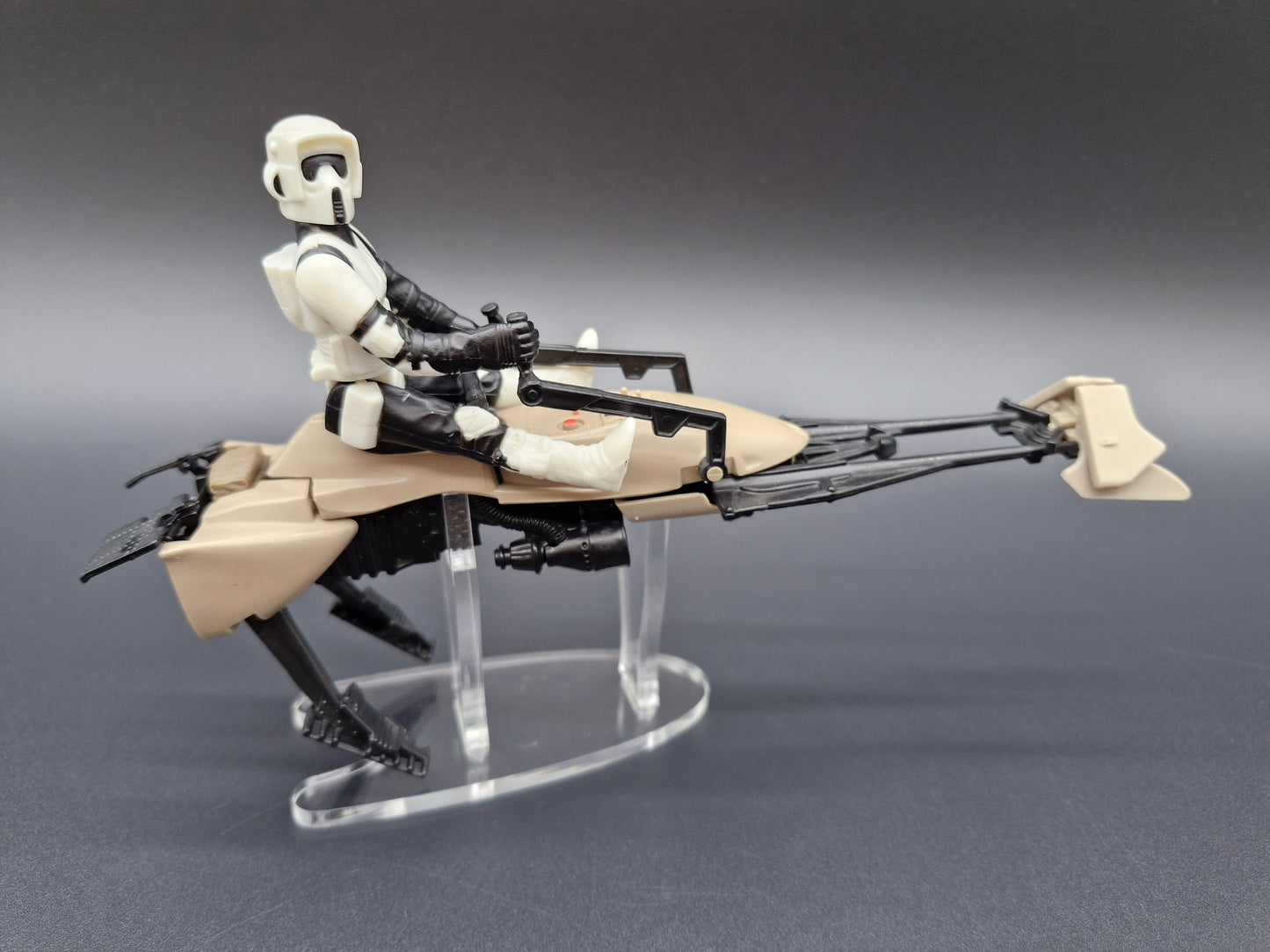 Star Wars Vintage Speeder Bike Vehicle Ship Stand