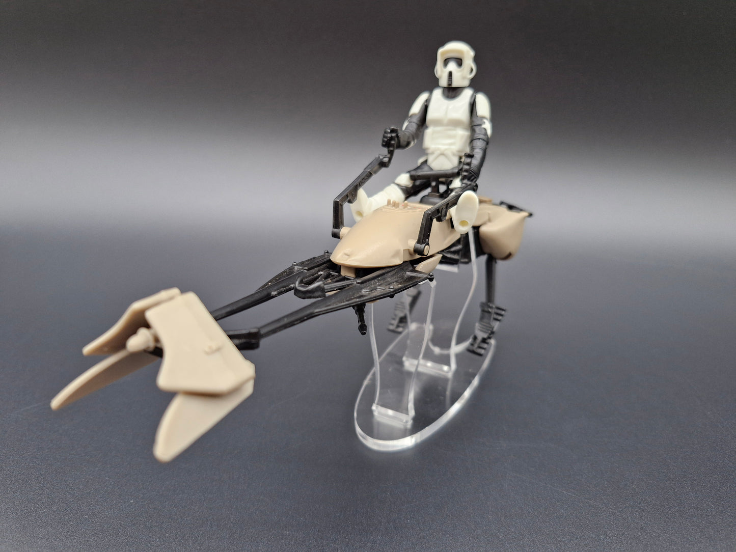 Star Wars Vintage Speeder Bike Vehicle Ship Stand