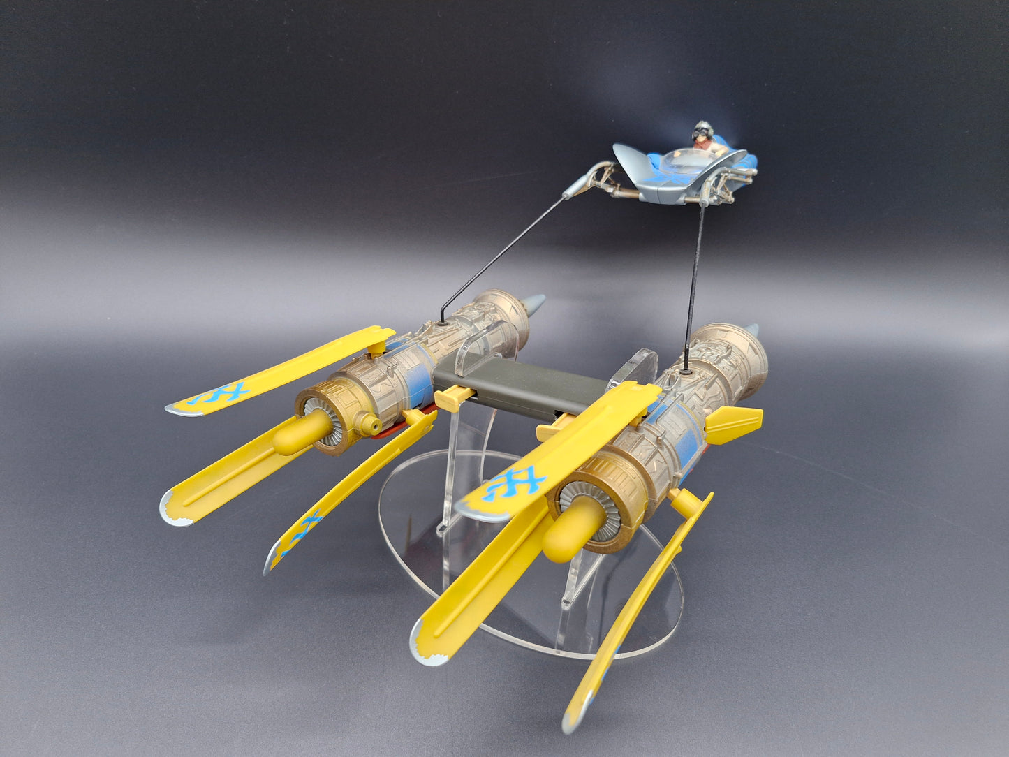 Star Wars Modern Episode 1 Anakin & Sebulba Podracer Ship Stand