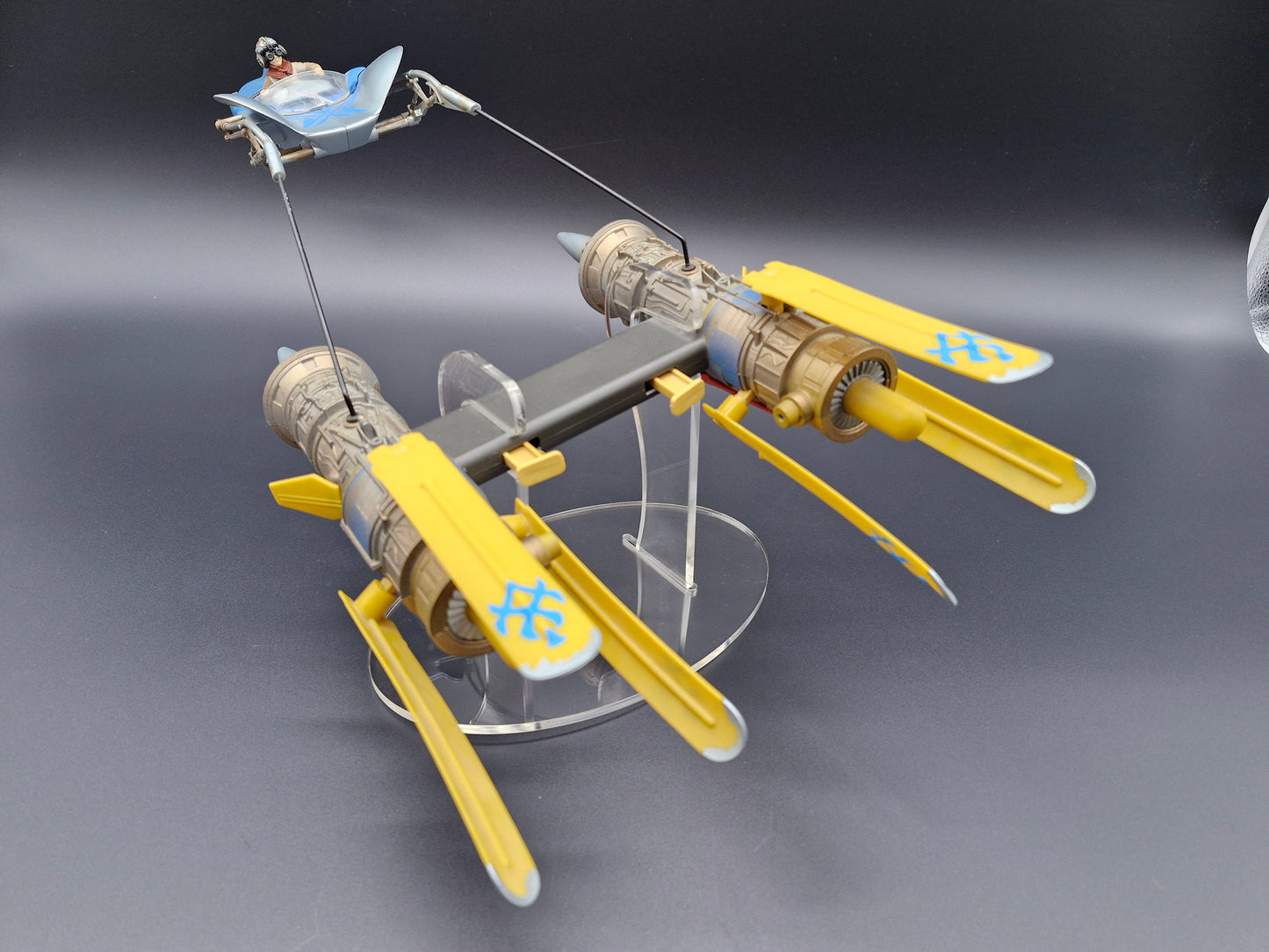 Star Wars Modern Episode 1 Anakin & Sebulba Podracer Ship Stand