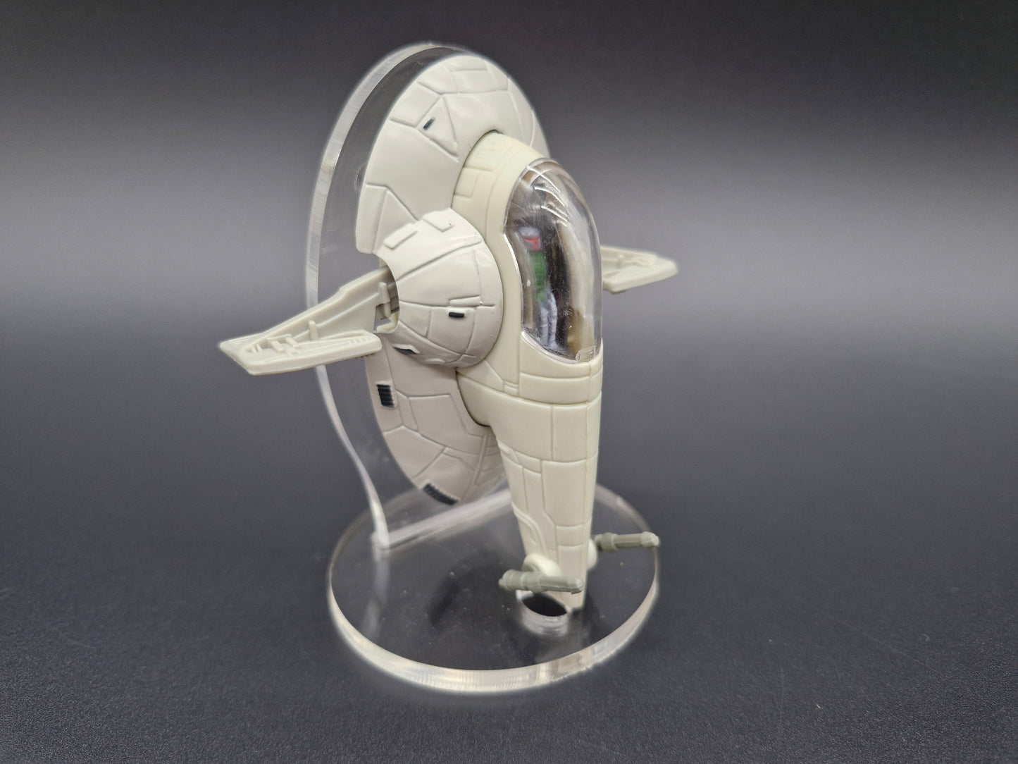 Star Wars Vintage DIECAST Slave 1 Ship Stand