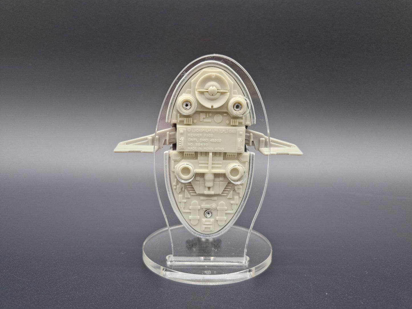 Star Wars Vintage DIECAST Slave 1 Ship Stand