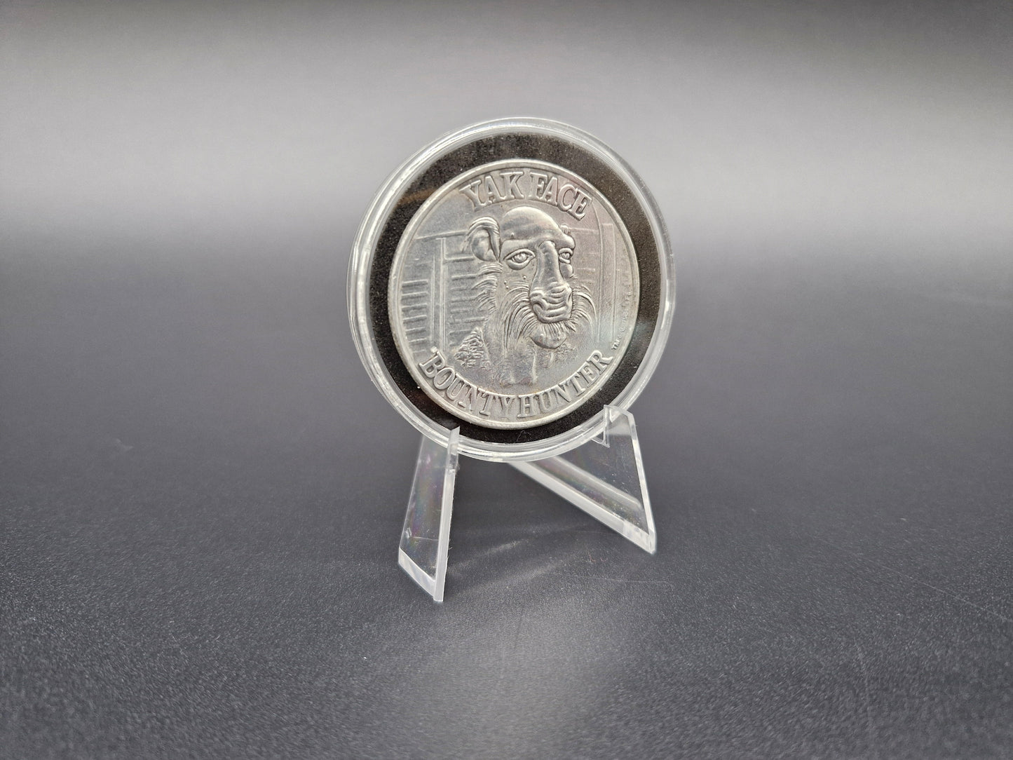 Star Wars Vintage POTF Coin Protection Display Case & Easel Stand