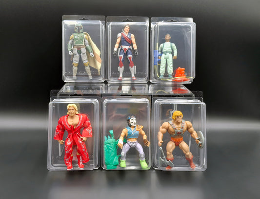 6" Blister Protective Clamshell Figure Case Black Series WWF MOTU Marvel Legends