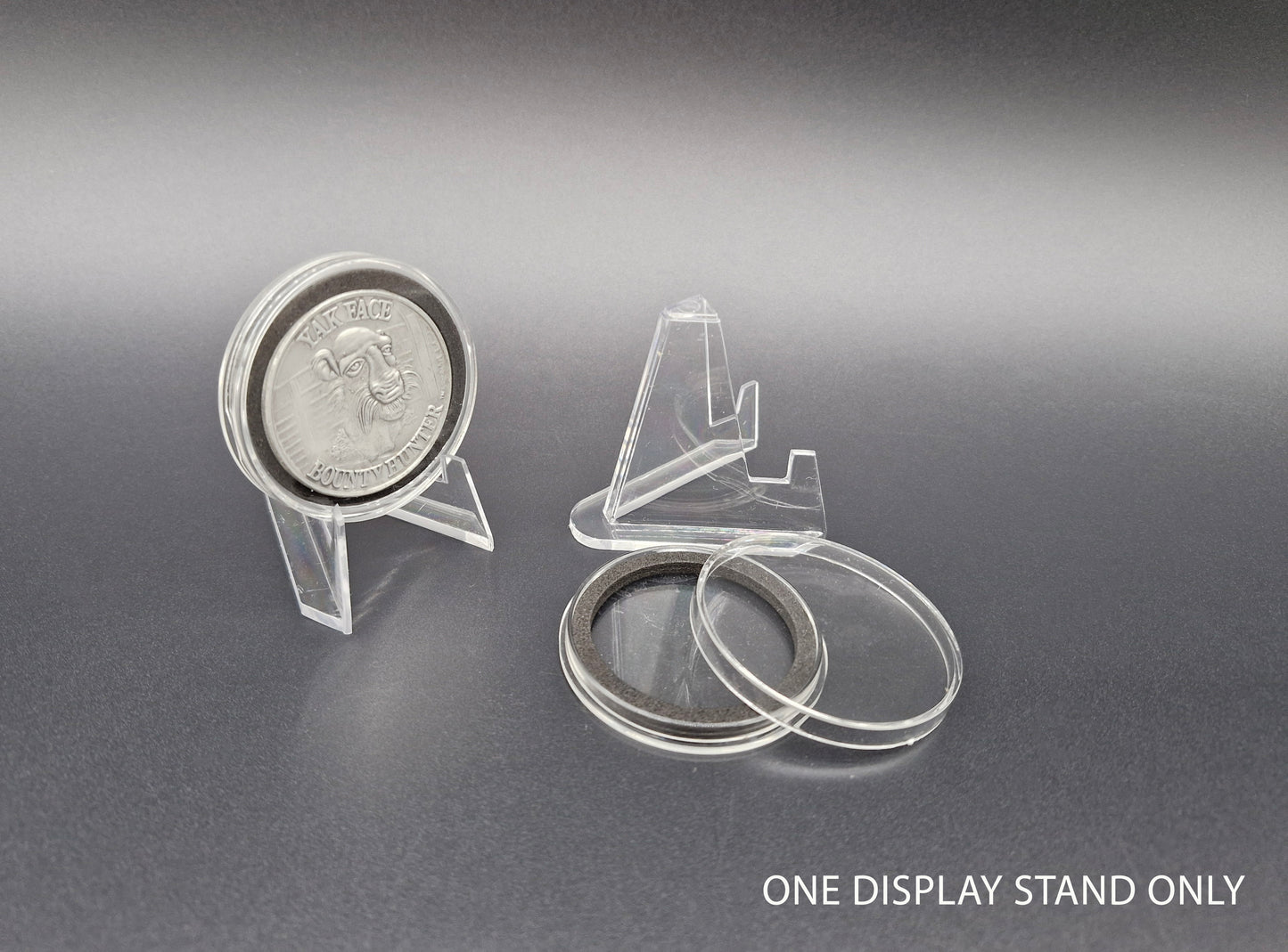 Star Wars Vintage POTF Coin Protection Display Case & Easel Stand