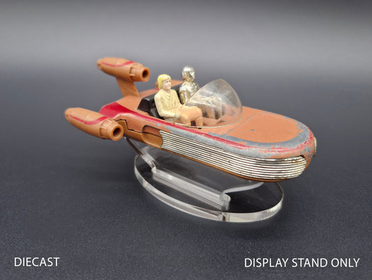 Star Wars Vintage DIECAST Landspeeder Ship Stand