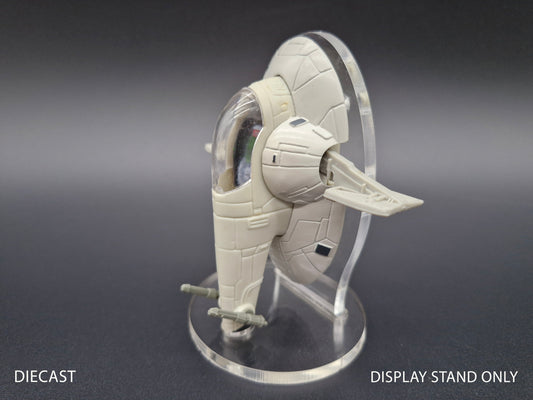 Star Wars Vintage DIECAST Slave 1 Ship Stand