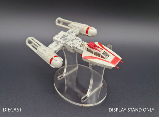 Star Wars Vintage DIECAST Y-Wing Ship Stand