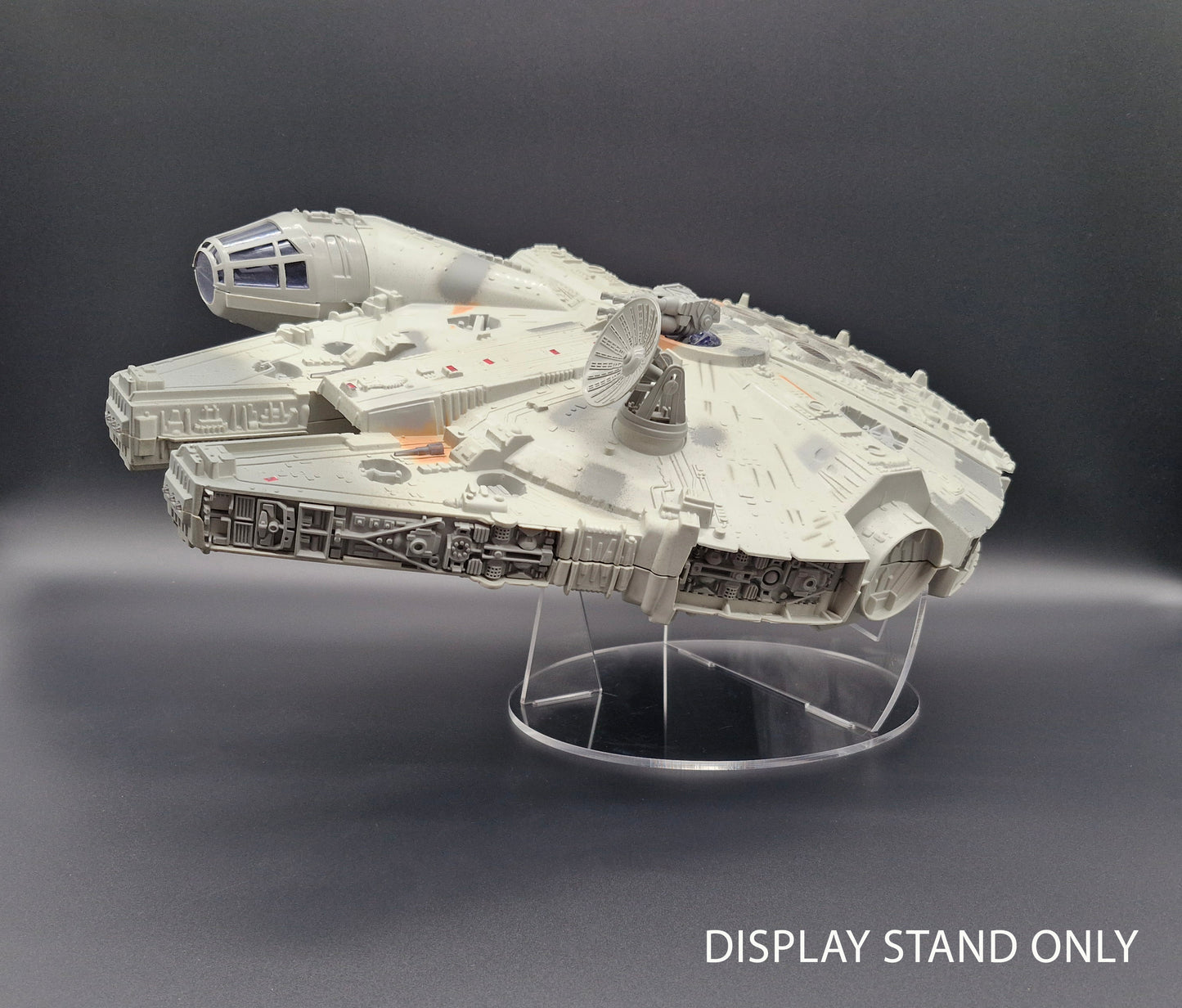 Star Wars Vintage Banked Millennium Falcon Vehicle Ship Stand