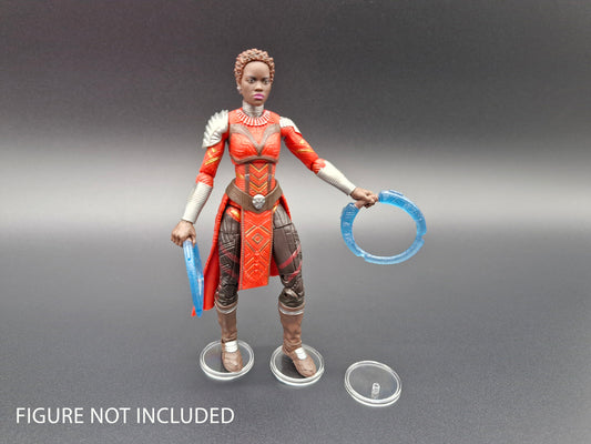 Hasbro Marvel Legends Action Stands 1" Clear