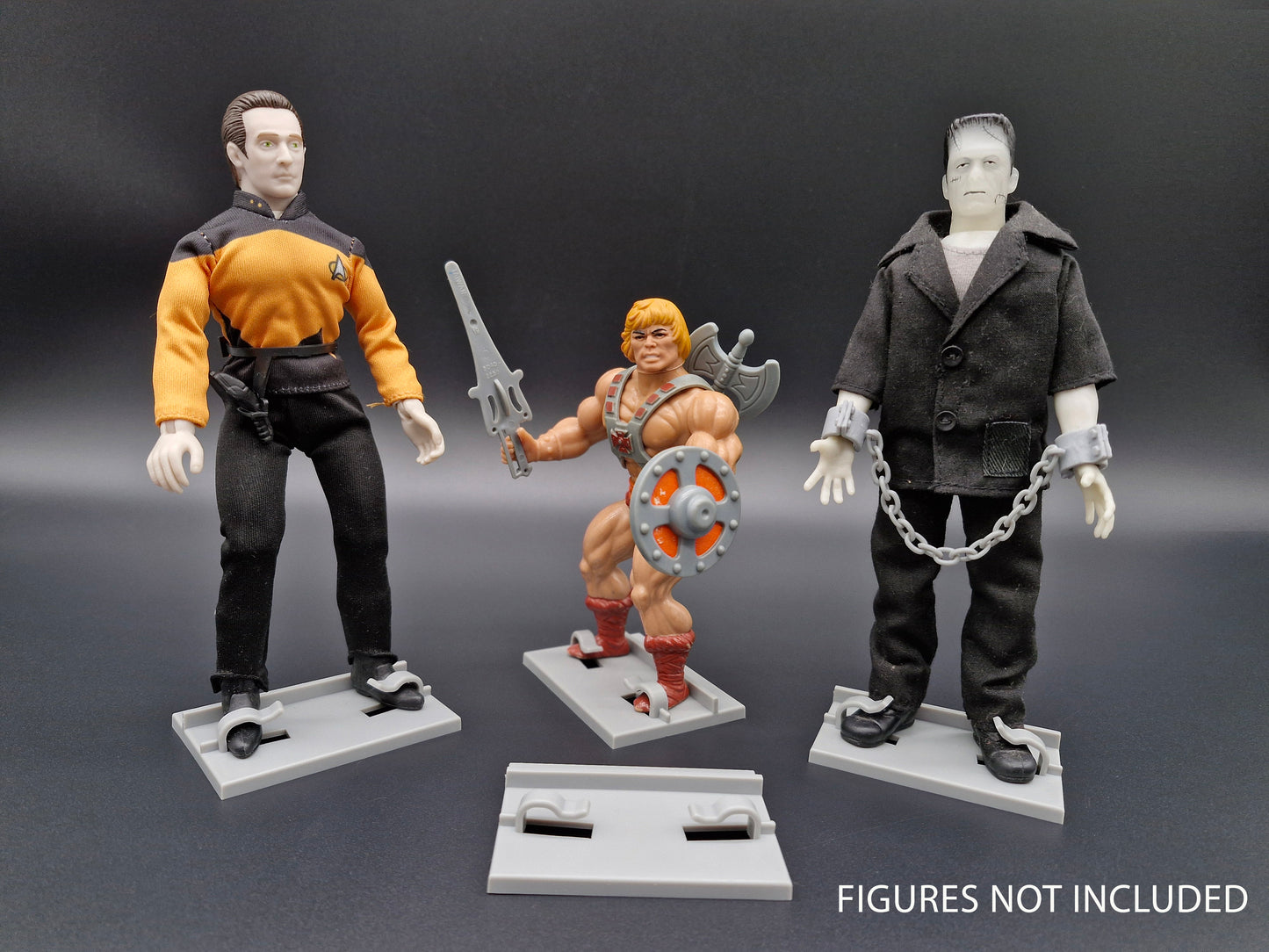 He-Man MOTU Masters of the Universe Figure Stand - Also Fits Star Wars Black Series 6"