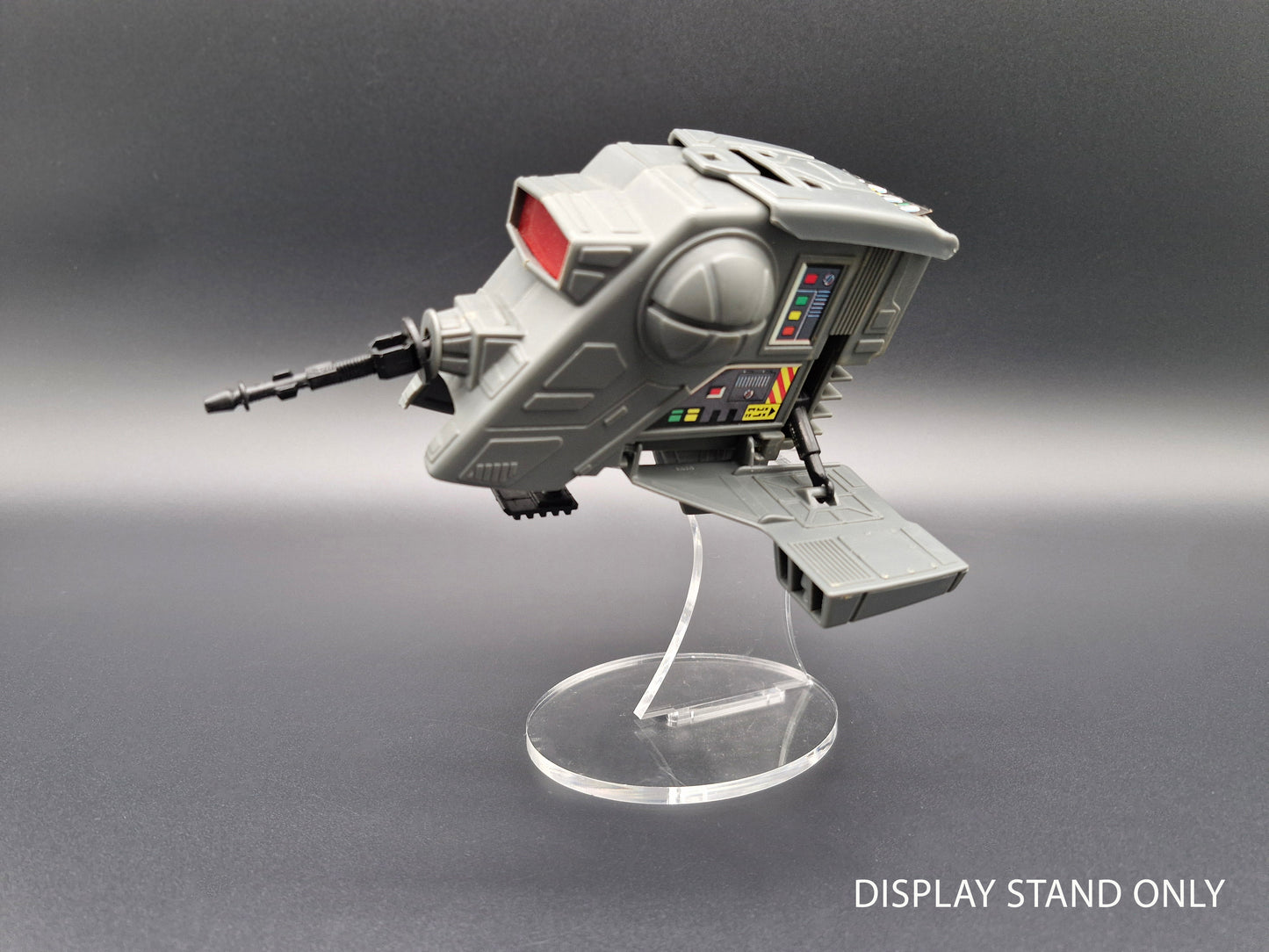 Star Wars Vintage Adjustable Banked Mini Rig Ship Display Stand - INT-4