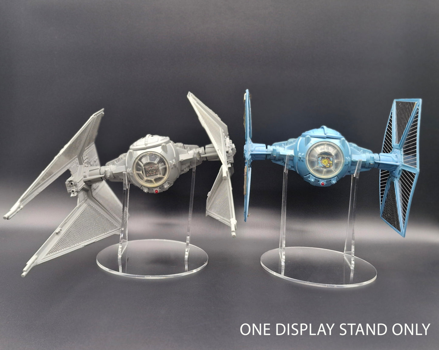 Star Wars Vintage TIE Fighter & TIE Interceptor Adjustable Ship Stand - Also Fits POTF2