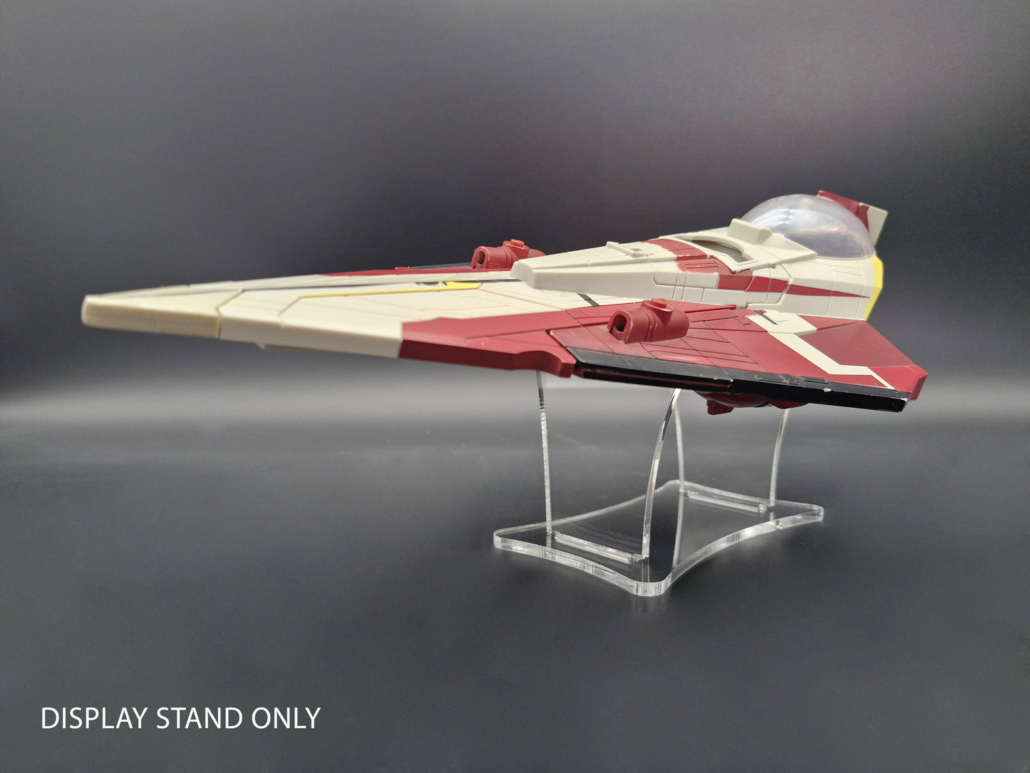 Star Wars Modern Ship Stand - AOTC Kenobi & Plo Koon Jedi Starfighter
