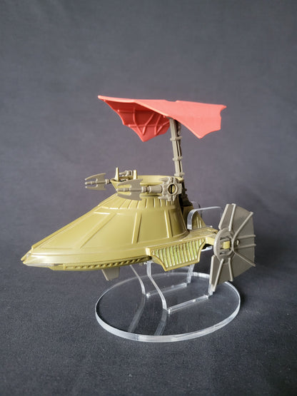 Star Wars Vintage One Man Sail Skiff Vehicle Ship Stand