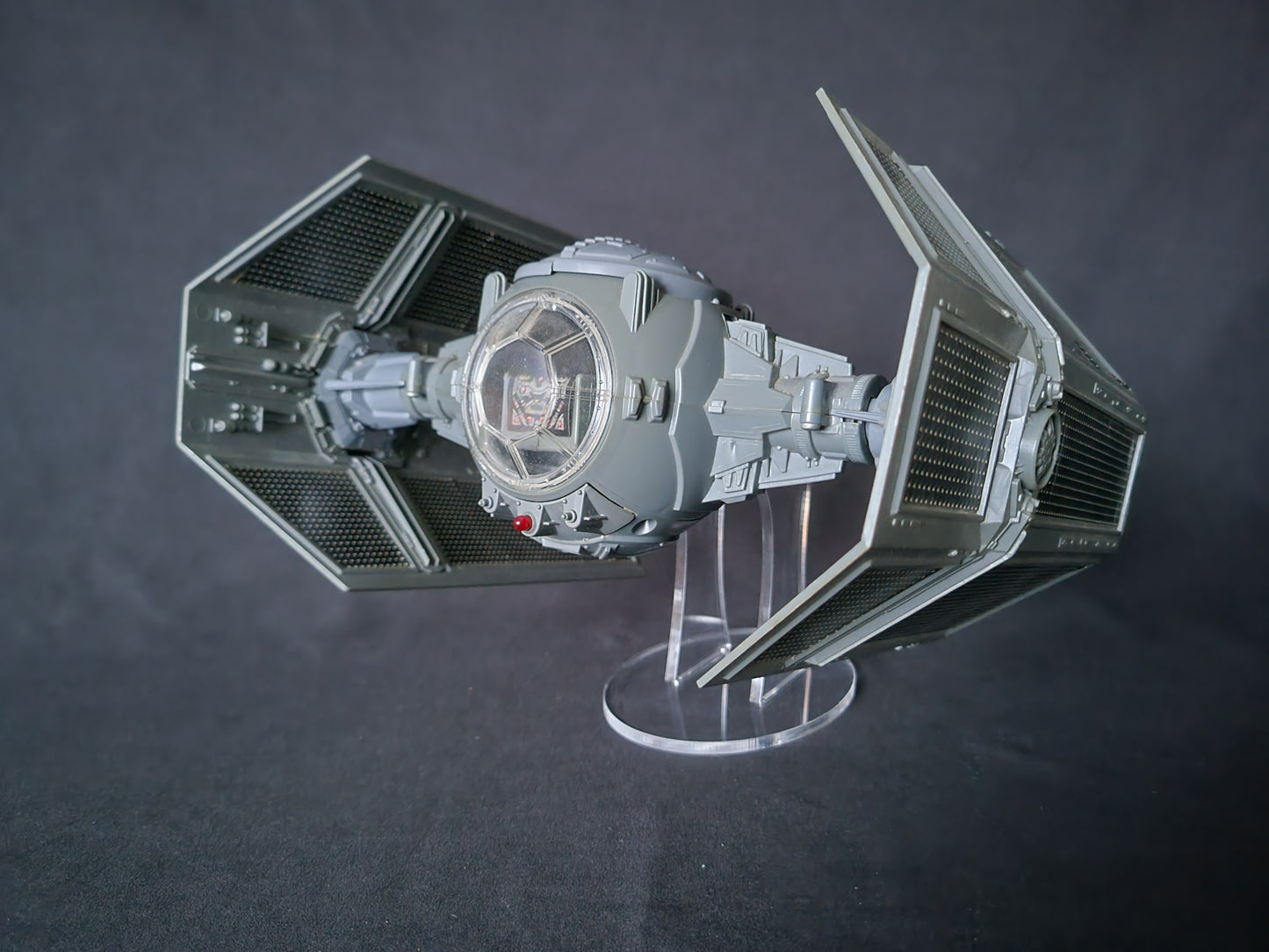 Star Wars Vintage Darth Vader's TIE Fighter Ship Stand