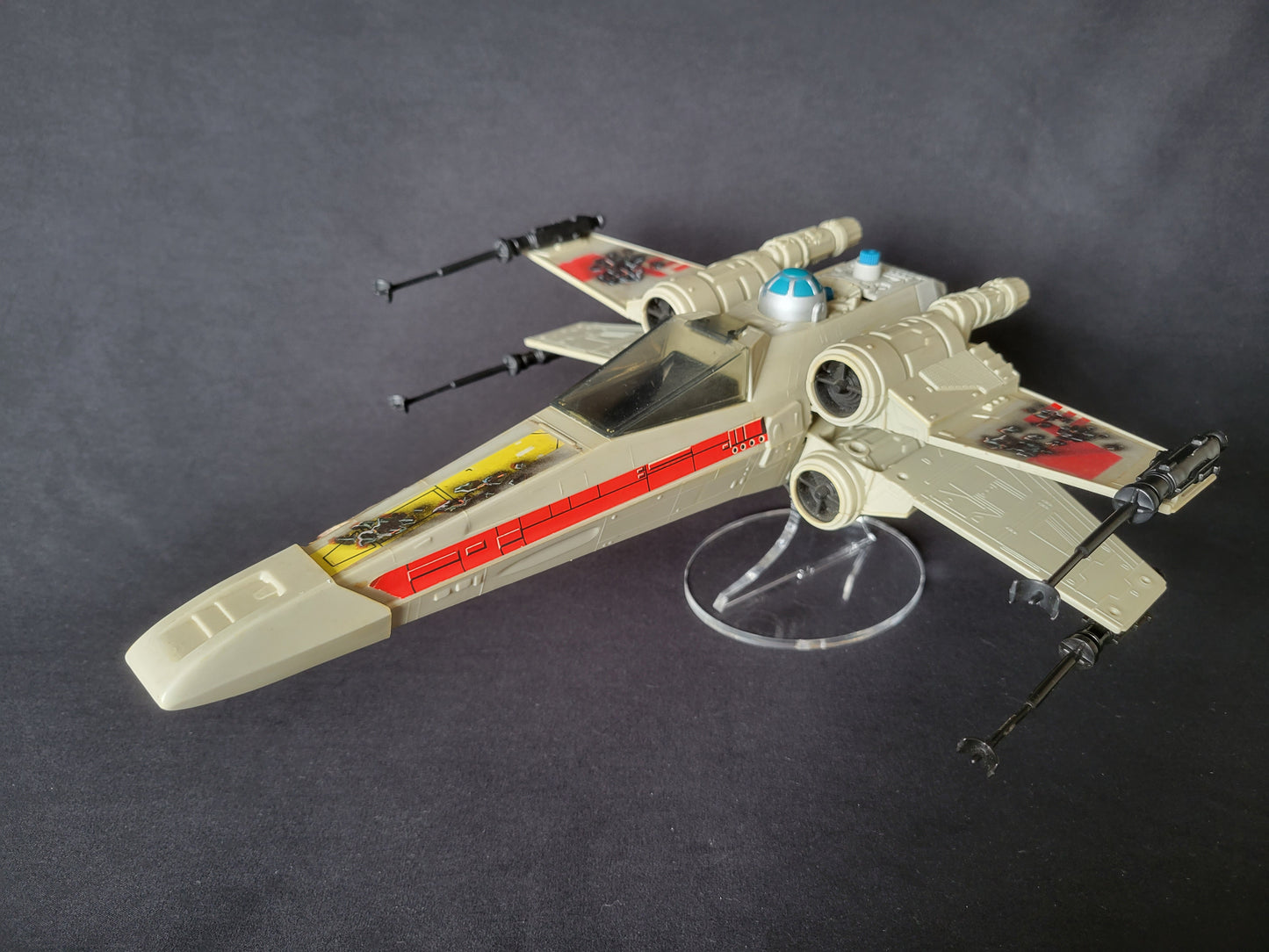 Star Wars Vintage X-Wing Adjustable Ship Stand - Also Fits POTF2