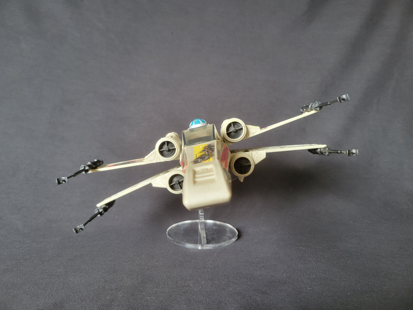 Star Wars Vintage X-Wing Adjustable Ship Stand - Also Fits POTF2