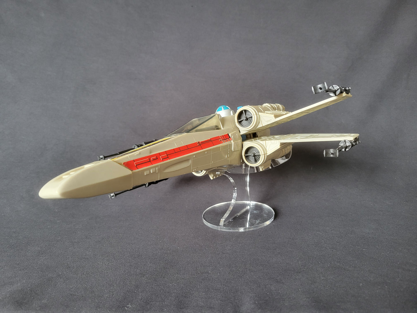 Star Wars Vintage X-Wing Adjustable Ship Stand - Also Fits POTF2