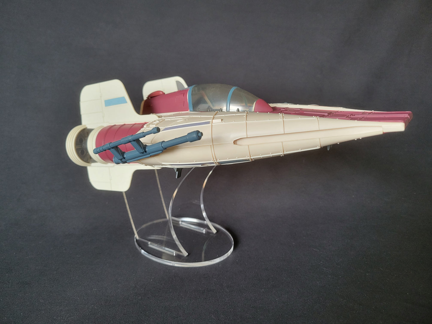 Star Wars Vintage A-Wing Ship Stand - Also Fits POTF2