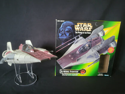 Star Wars Vintage A-Wing Ship Stand - Also Fits POTF2