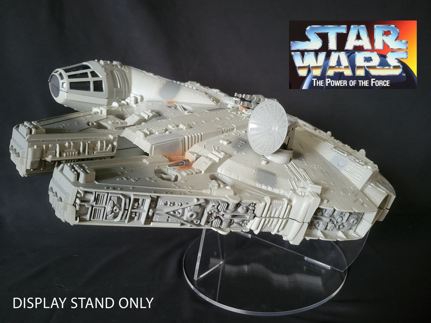 Star Wars Vintage Millennium Falcon Vehicle Ship Stand