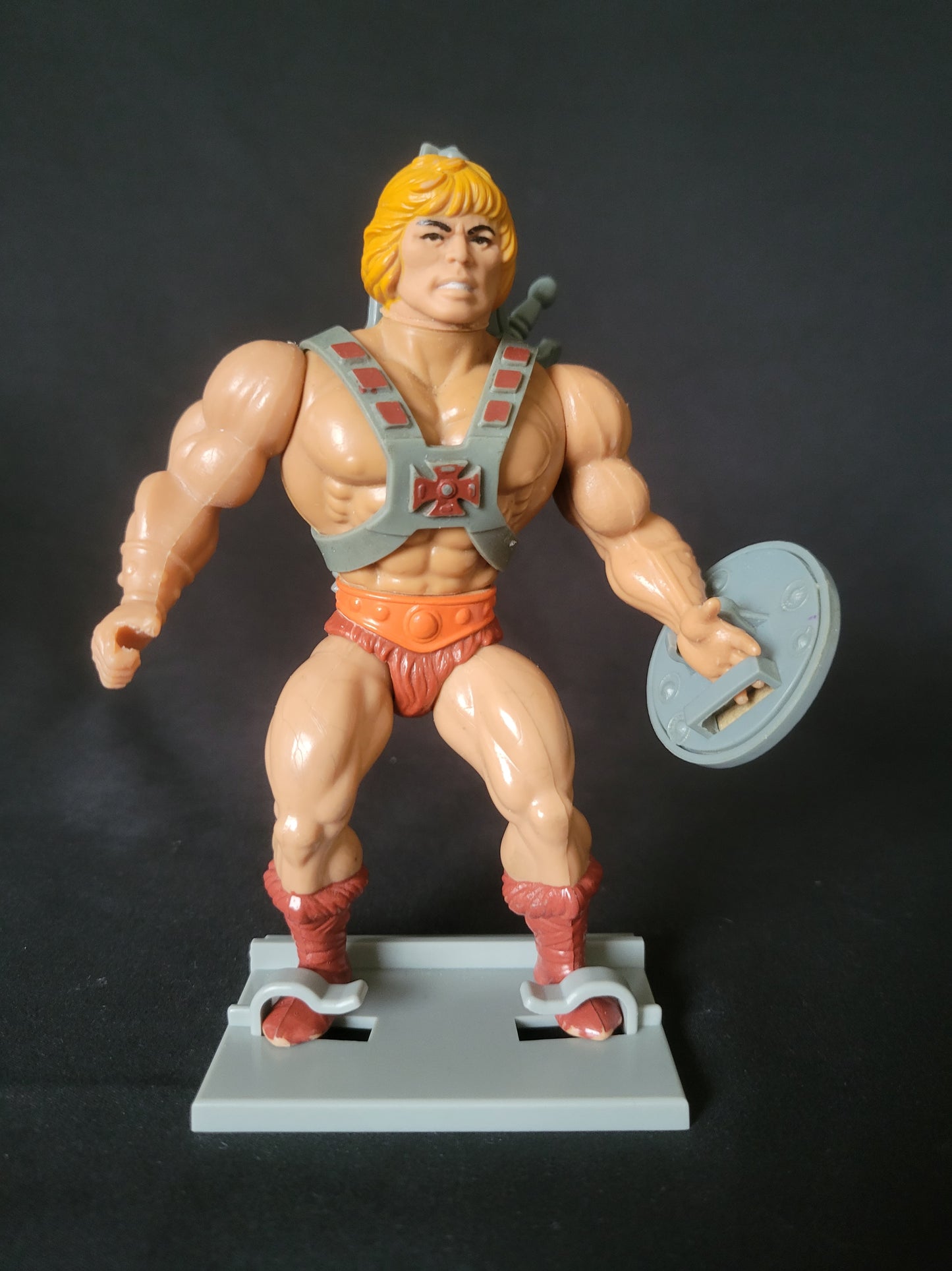 He-Man MOTU Masters of the Universe Figure Stand - Also Fits Star Wars Black Series 6"