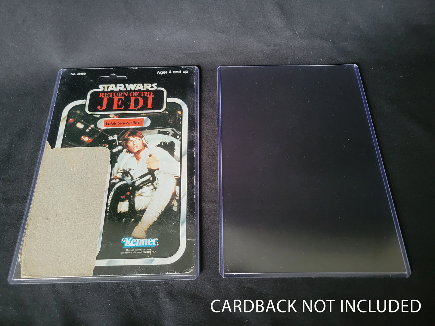 Cardback Postcard Top Loader Protection Sleeve (6" x 9")