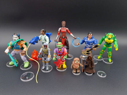 ReAction Super7 Action Stands 1.5" Clear