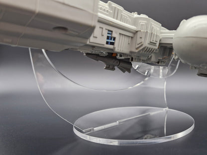 Star Wars Vintage Adjustable Banked Y-Wing Ship Stand - Also Fits Vintage Collection