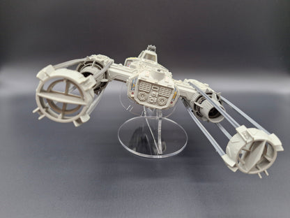 Star Wars Vintage Adjustable Banked Y-Wing Ship Stand - Also Fits Vintage Collection