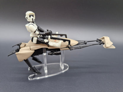 Star Wars Vintage Speeder Bike Vehicle Ship Stand