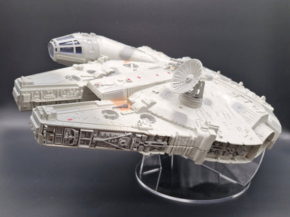Star Wars Vintage Banked Ship Stand - Millennium Falcon - Also fits POTF2