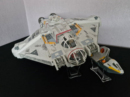 Star Wars Modern Banked Ship Stand - HASLAB Ghost & Phantom