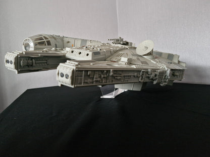 Star Wars Modern Banked Ship Stand Millennium Falcon LEGACY 2008 & Smugglers Run