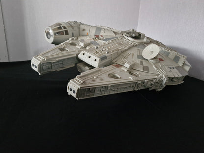 Star Wars Modern Banked Ship Stand Millennium Falcon LEGACY 2008 & Smugglers Run