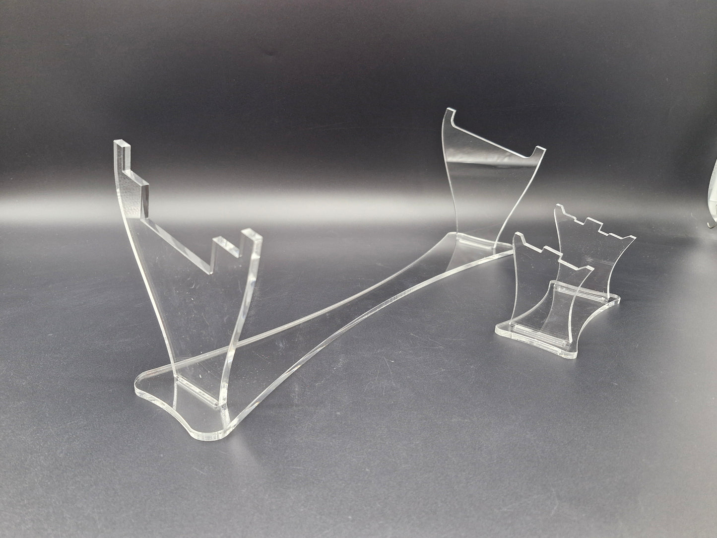 Star Wars Modern Banked Ship Stand - HASLAB Ghost & Phantom