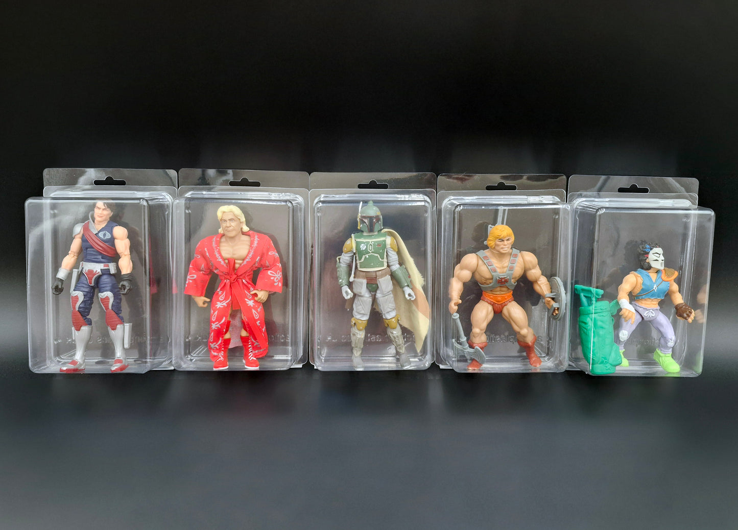 6" Blister Protective Clamshell Figure Case Black Series WWF MOTU Marvel Legends