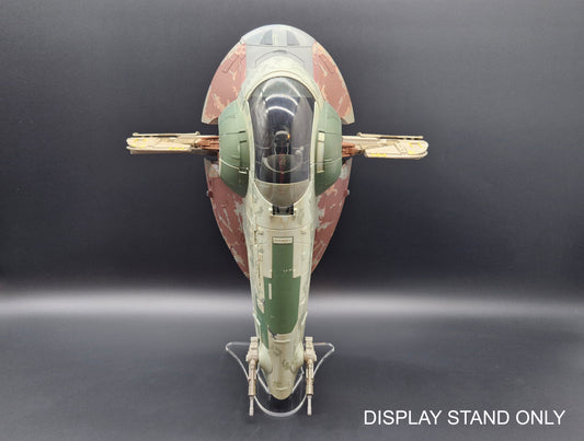 Star Wars TVC Vintage Collection Slave 1 Boba Fett Starship Ship Stand + Rise of Boba Fett